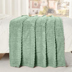 50x70 Inch Green Throw Blanket - Image 5
