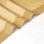 Chyhomenyc Gold Sheer Curtains 30 inch Length 2 Panels, Light Filtering Voile - Image 6