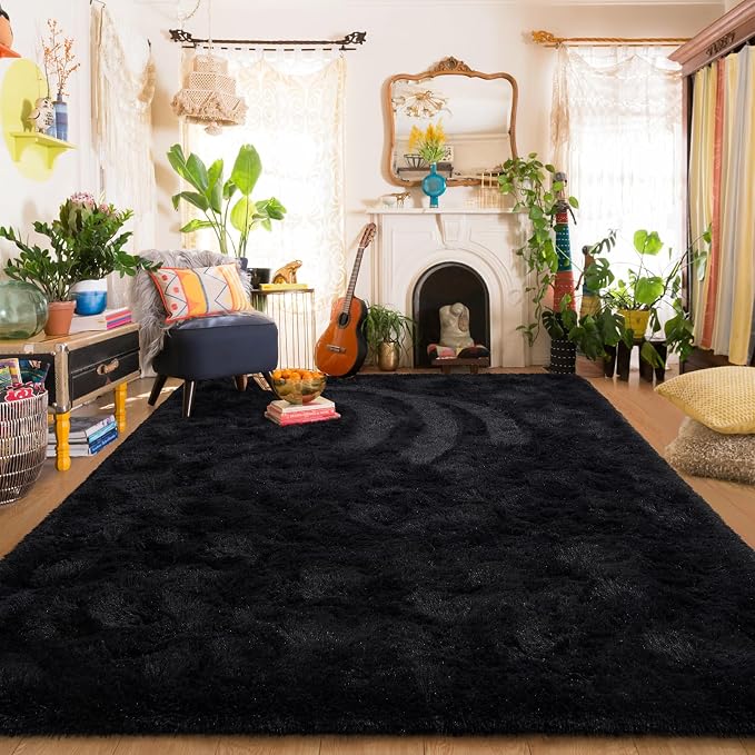 Amearea Shag Fluffy Area Rug for Bedroom Girls Living Room, Extra Soft and by AmeareaDirect