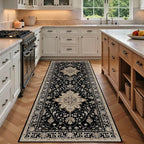 RELEANY Area Rugs 3'x8' Runner Rug Non Slip Washable by RELEANY