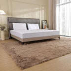ORINOVA Beige Area Rugs for Living Room Bedroom Nursery 9X12 Washable Faux - Image 2