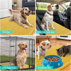 OLANLY Dog Door Mat for Muddy Paws 47x17, Absorbs Moisture and Dirt, Absorbent - Image 7