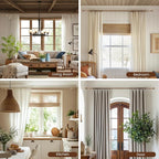 1” Diameter Curtain Rods Itself is 30 to 60 inch 1 Pack Fit 30-54 inch Window - Image 8