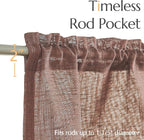 jinchan Linen Farmhouse Valances - Image 9