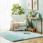 Ashler faux fur rug, Fluffy Shaggy Area Rug Ultra Soft 5 x 7 Feet Rectangle Fur - Image 2