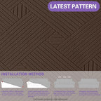 ZNSAYOTX Oversized Super Stretch Couch Cover, New Striped Sofa Covers - Image 5