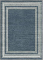 OPPODREAM Border Soft Area Rugs 5x7, Washable Blue Rug - Image 9