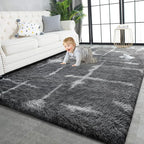 TWINNIS Super Soft Shaggy Rugs Fluffy Carpets, 6x9 Feet, Indoor Modern Plush by TWINNIS