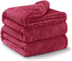 Exclusivo Mezcla Plush Fuzzy Fleece Bed Blanket King Size, Super Soft, Fluffy - Image 4