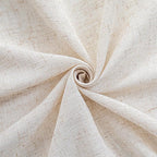MYSKY HOME Linen Curtains 30 Inch Length - Image 7