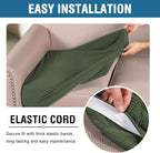 H.VERSAILTEX Super Stretch Individual Seat Cushion Covers Sofa Covers Couch - Image 5