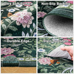 Runner Rug for Entryway: 2.6x8 Kitchen Rugs Non Slip Washable Ultra-Thin Soft - Image 8