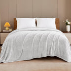Exclusivo Mezcla Fleece Bed Blanket King Size, Super Soft and Warm Blankets - Image 2