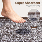48x32 Large Bathroom Rugs Washable Non Slip, Soft Absorbent Quick Dry Mats - Image 7