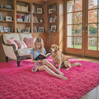 Rugs for Bedroom 4x6, Alfombras para Salas Shag Large Plush Soft Area Rug - Image 6
