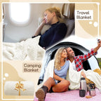 4 Pack Fleece Throw Blankets 50x60 Inches - Image 6