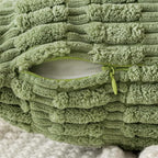 MIULEE Pack of 1 Spring Sage Green Long Body Lumbar Decorative Throw Pillow - Image 5