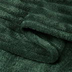 BEDELITE Fleece Throw Blanket for Couch – 3D Ribbed Jacquard Soft and Warm - Image 9