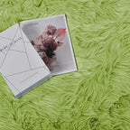 Goolela Lime Green Sheepskin Rug 2x6 Fluffy Fuzzy Furry Runner - Image 5