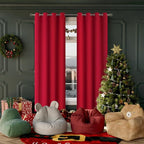 BGment Christmas Room Darkening Curtains 84 Inches Long - Image 2