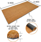 MAINEVENT Blank Mat 48x24 Inch, Plain Oversized Doormat - Image 2