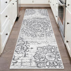 HEBE Hallway Runner Rug 2'x6' Washable Vintage Kitchen Rugs Non Slip Laundry by HEBE