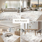 Srugn Washable Rugs 10x14 Area Rugs - Image 5