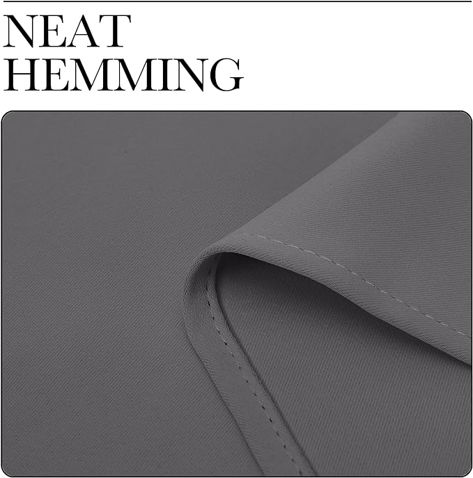 NICETOWN Bedroom Curtains Blackout Drapery Panels, Three Pass Microfiber - Image 7