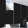 FADOTY Blackout Curtains for Bedroom, Portable 100% Black Out Window Cover Film by FADOTY