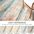 KOZYFLY Modern Abstract Kitchen Runner Rug, 2x6 Washable Rug Runner Non-Slip - Image 4
