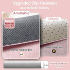 Amdrebio Pink Round Area Rugs 7Ft - Image 6