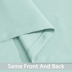 Yakamok Aqua Blackout Curtains for Bedroom, Grommet Thermal Insulated Room - Image 6