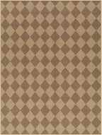 Lahome Colette Checkered Easy Jute Rug, 9x12 Washable Dining Room Rug Indoor - Image 8