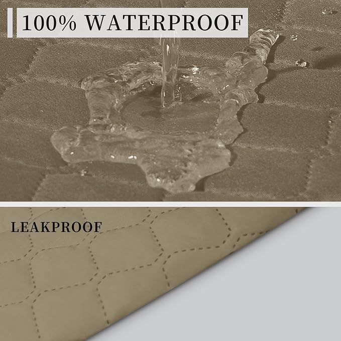 ISSUNTEX Double Protection 100% Waterproof Recliner Covers - Image 3