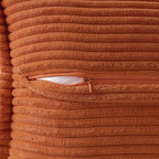 MIULEE Rust Decorative Throw Pillow Covers - Image 3