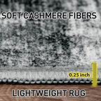 10x14 Area Rugs Washable Rug: Modern Abstract Living Room Rug Soft Anti-Skid - Image 7