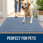 OLANLY Dog Door Mat for Muddy Paws 47x20, Absorbs Moisture and Dirt, Absorbent - Image 6