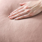 MIULEE Valentines Decorative Throw Pillow Covers Neutral Linen Fringe Throw - Image 2