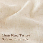 MYSKY HOME Linen Tassels Curtains - Image 5