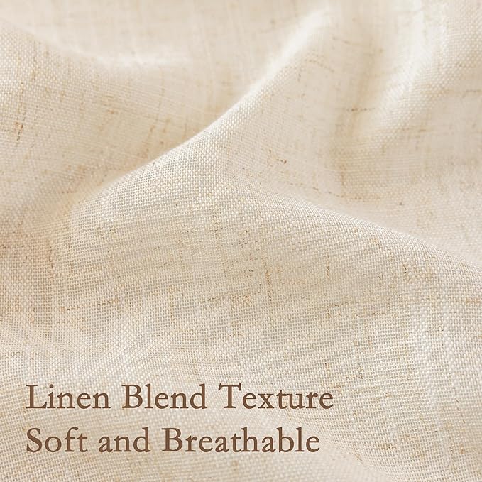 MYSKY HOME Linen Tassels Curtains - Image 5