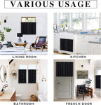 RYB HOME Short Blackout Curtains - Image 8