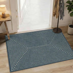 Latte&Fog 2x3 Entryway Rug, Small Modern Abstract Door Mat, Washable Kitchen by LatteFog