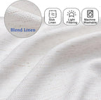 Chyhomenyc Natural Short Curtain Valance - Image 3