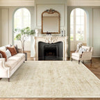 6x9 Area Rug for Living Room Floral Washable Non-Slip Modern Rugs for Bedroom by Soalmost