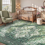 Rugflix 8x10 Area Rugs for Living Room, Machine Washable Rug Non Slip Stain - Image 7