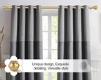 KAMANINA Curtain Rods for Windows 48 to 84 Inch, 7/8 Inch Single Decorative - Image 3
