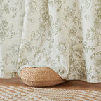 jinchan Linen Floral Curtains 100 Inch Extra Wide - Image 8