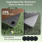 Ophanie Gray Green Rug Grass Area Rugs - Image 4