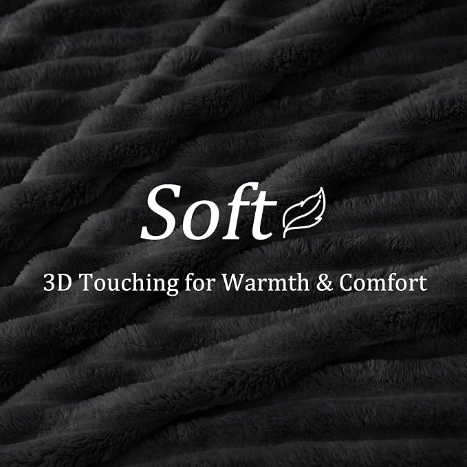 BEDELITE Twin Blanket for Couch & Bed, 300GSM Soft & Warm Fleece Blanket - Image 4