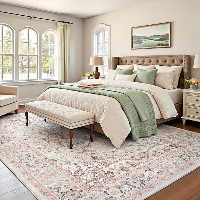 Lofus 8x10 Area Rugs for Living Room, Washable Area Rug, Rugs for Bedroom - Image 3